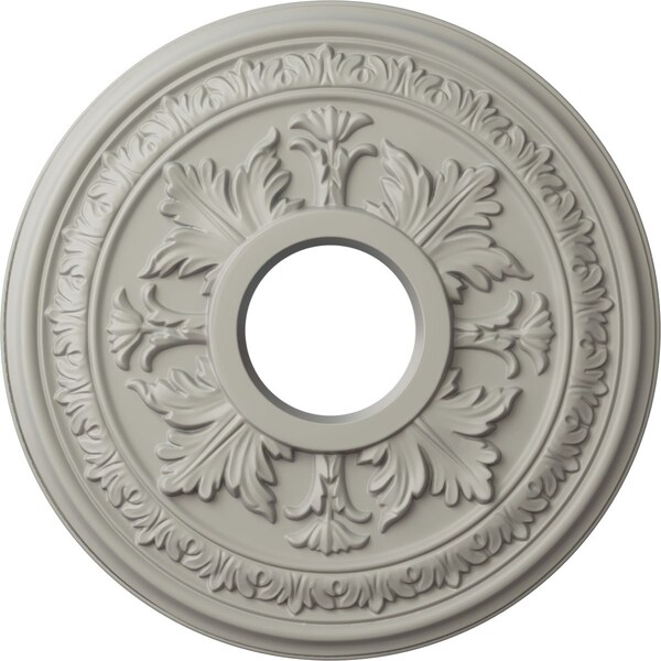Ekena Millwork Baltimore Ceiling Medallion (Canopies up to 5 1/2"), 15 3/8"OD x 4 1/4"ID x 1 1/2"P, Pot of Cream CM15BAPCF - main